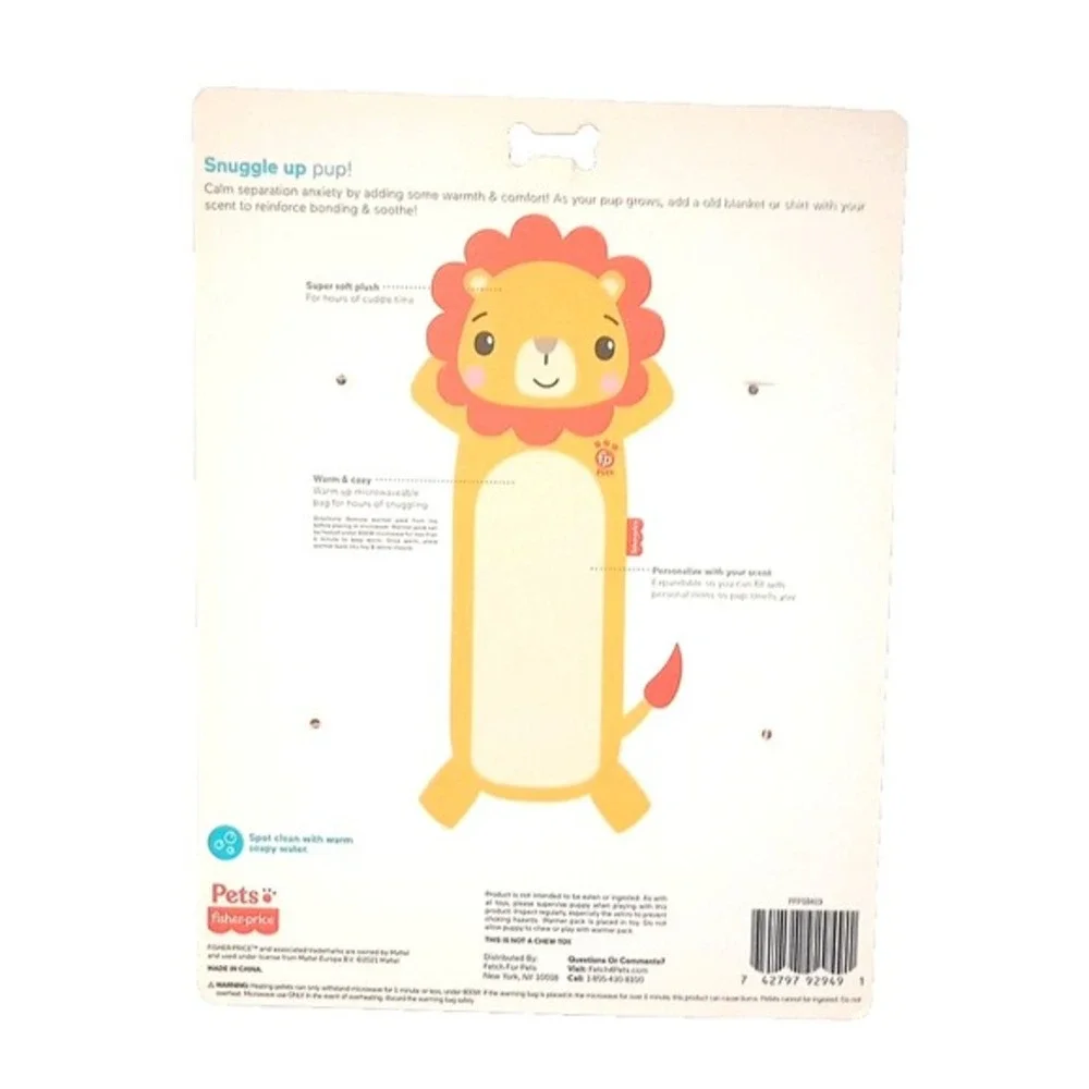 Fisher Price Microwavable Warming Dog Puppy‎ Toy Pets Brand New